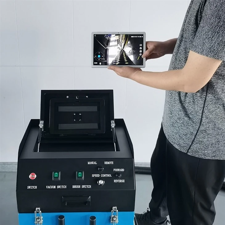 Air Duct Cleaner With Vacuum And Camera